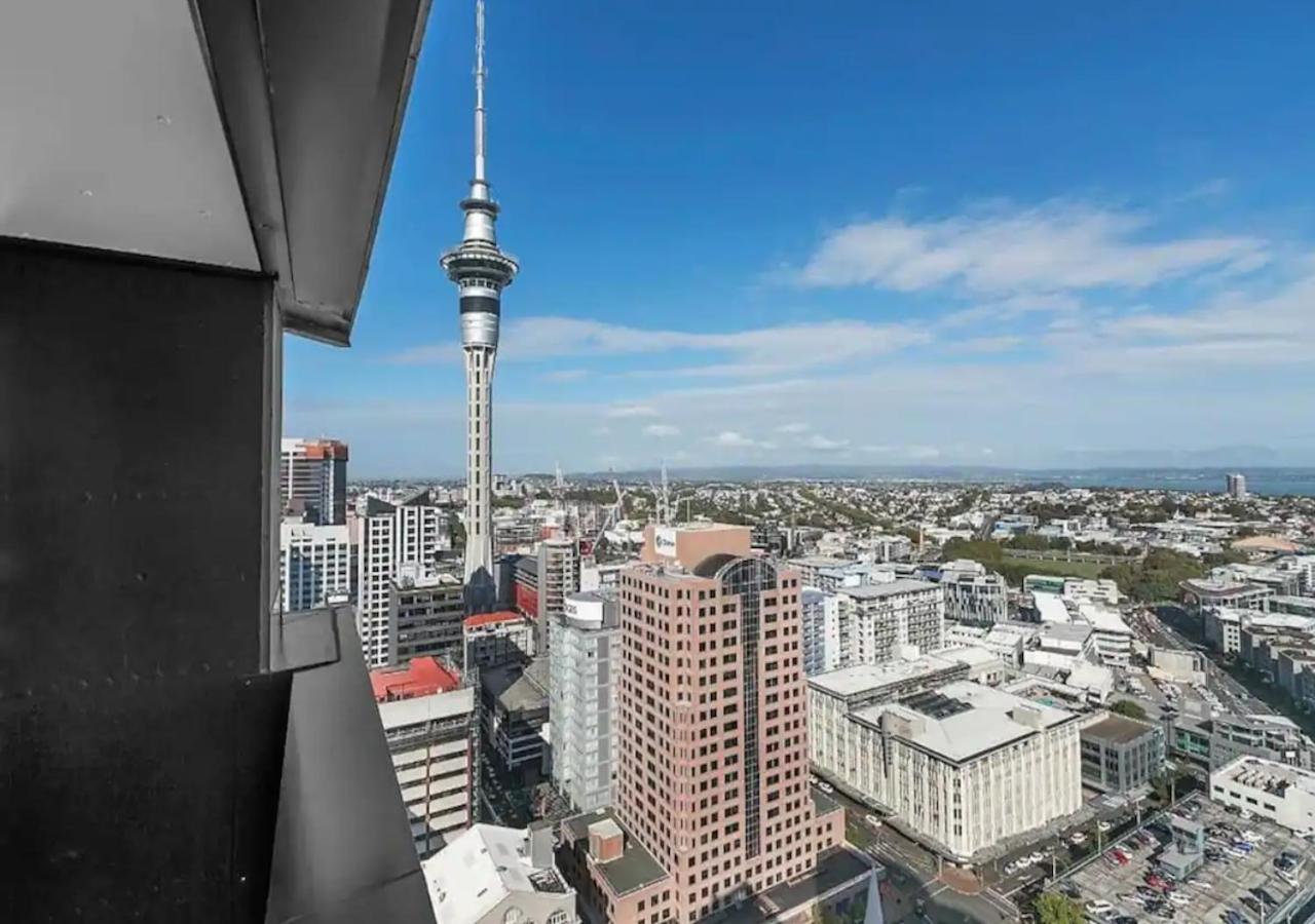 Magnificent Skytower, Sea, Habour View In Cbd Lejlighed Auckland Eksteriør billede